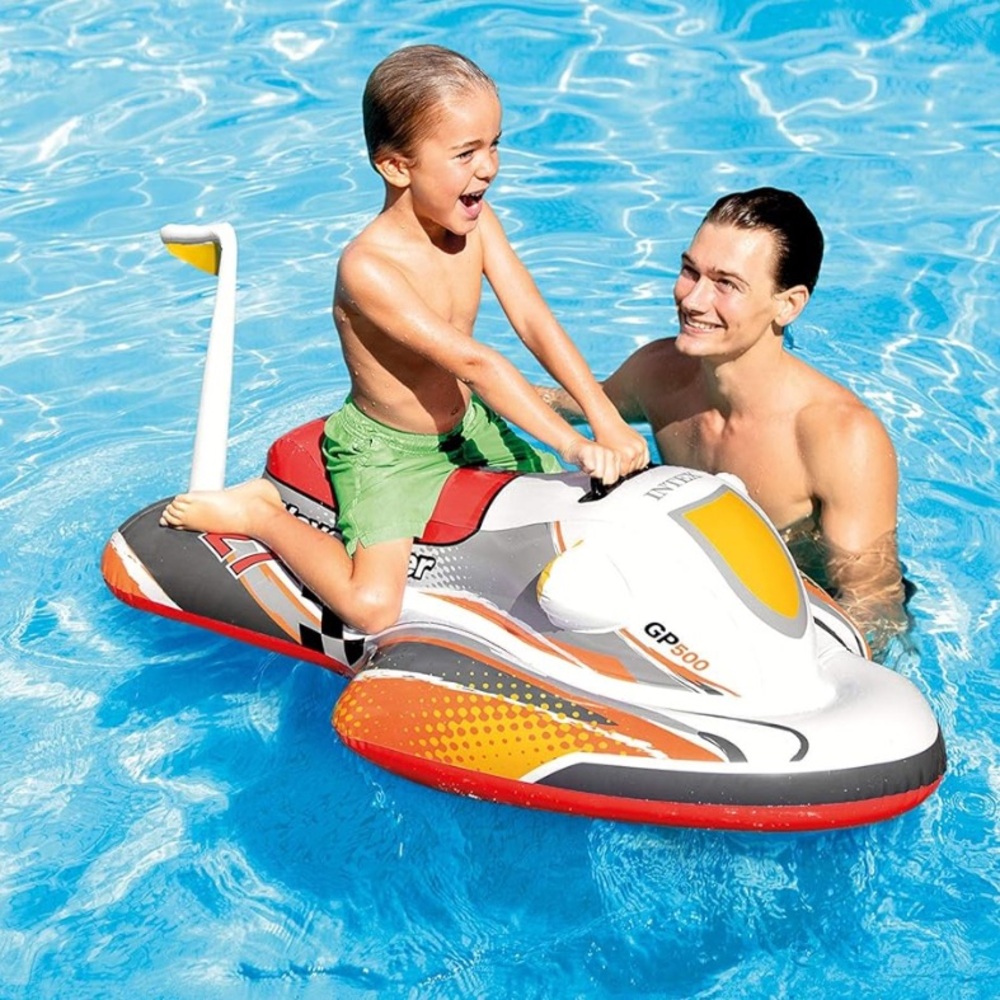 INTEX Wave Ride Inflatable Pool Float Pool‎ Toy for Kids